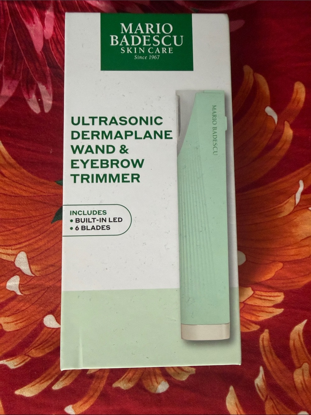 Ultrasonic Dermaplane Wand & Eyebrow Trimmer